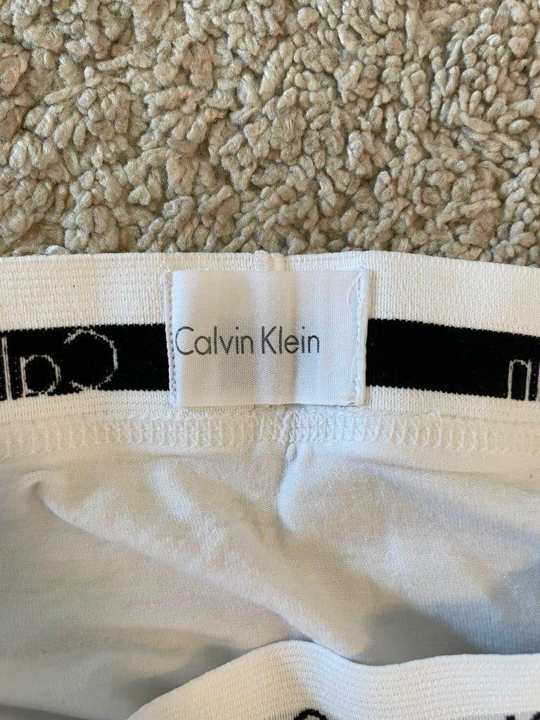 3 Slips Calvin Klein in prima staat!, Ophalen, Wit, Calvin Klein, Boxer