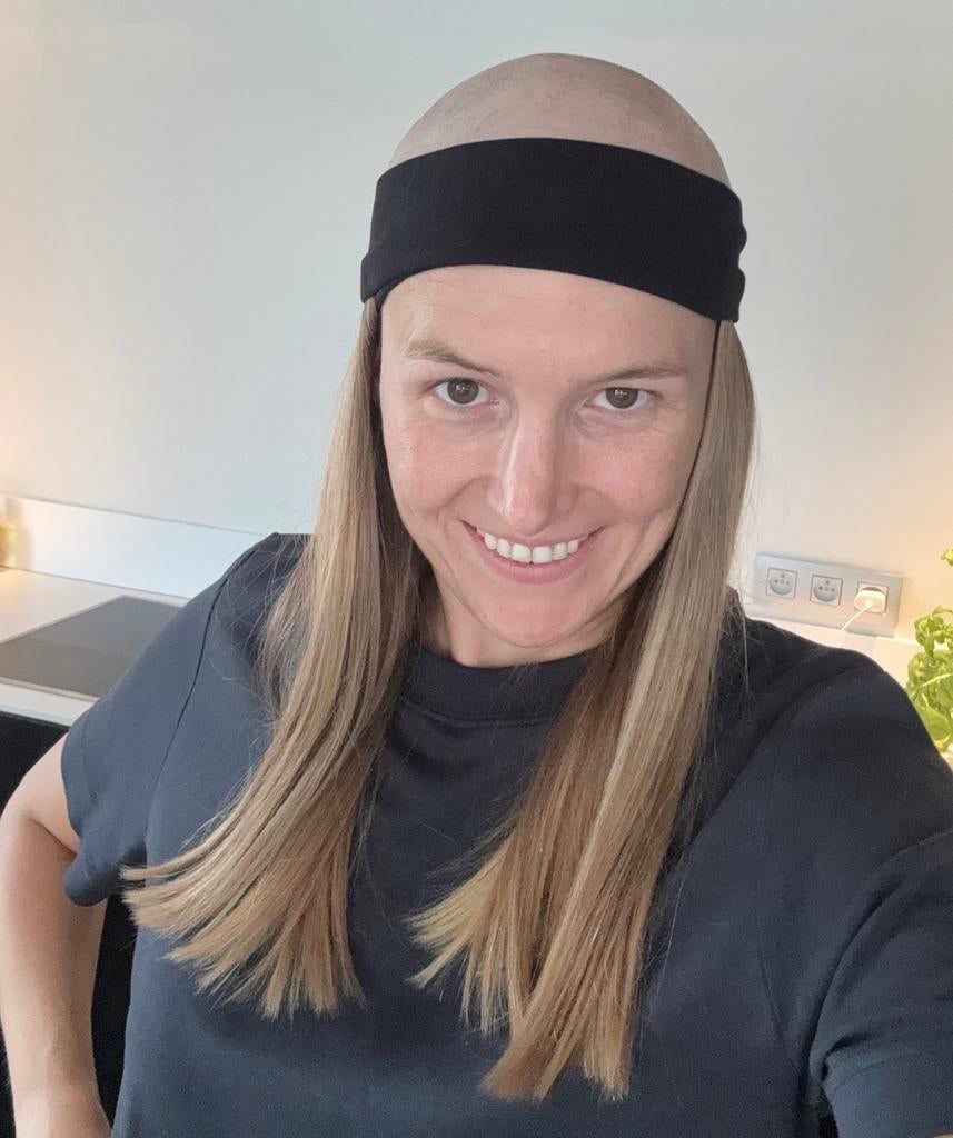 Haarband echt haar, Bijoux, Sacs & Beauté, Beauté | Soins des cheveux, Enlèvement, Comme neuf, Perruque ou Extension de cheveux