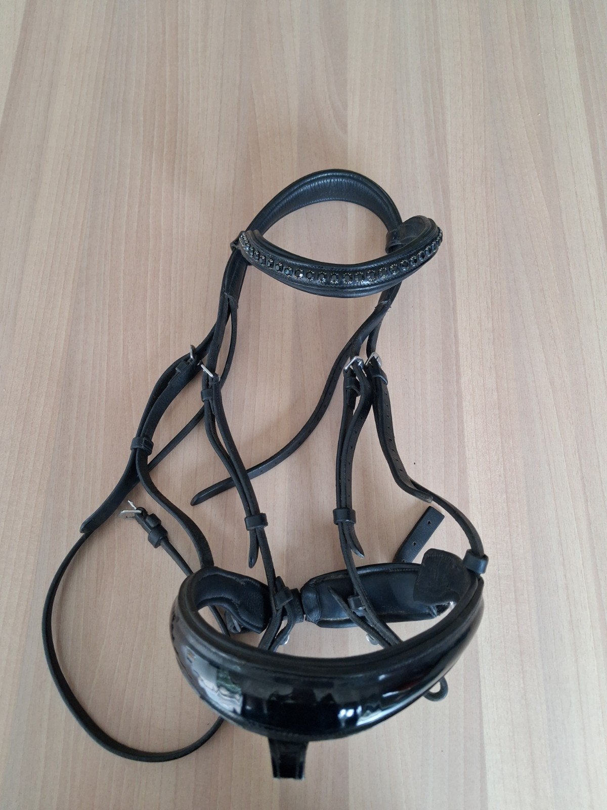 Hoofdstel HFI full, Dieren en Toebehoren, Ophalen, Zwart, Frontriem, Full