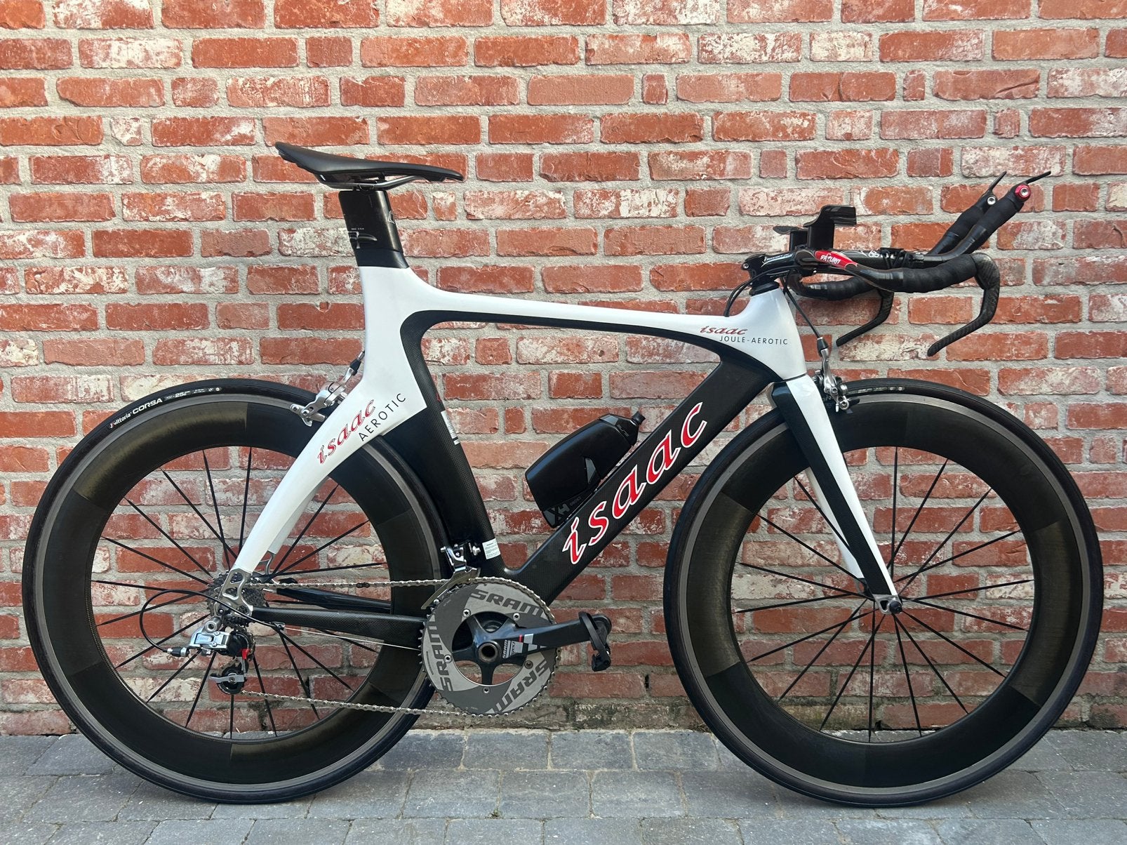 Vélo de contre-la-montre ISAAC, dans un état exceptionnel, Autres marques, Frein sur jante, Comme neuf, Enlèvement