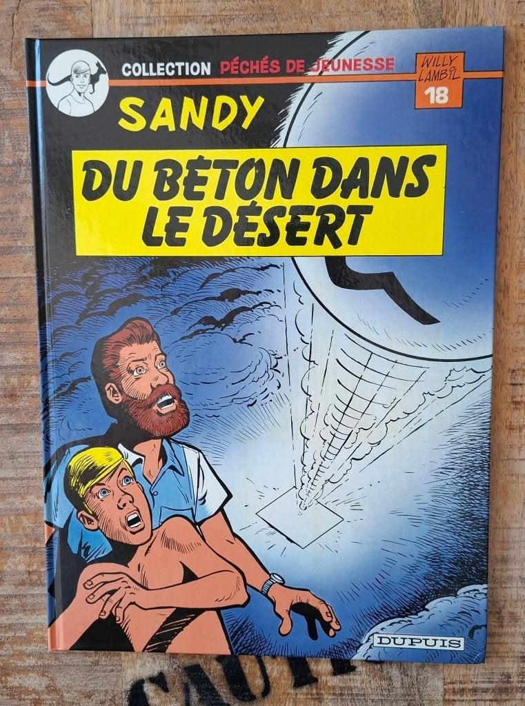 BD SANDY #18 Du béton dans le désert DUPUIS 1984 W. LAMBIL, Neuf, Enlèvement ou Envoi, Une BD, Willy LAMBIL