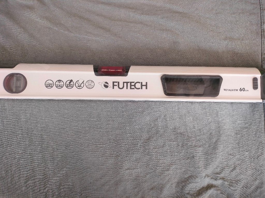 Futech waterpas 60cm, Doe-het-zelf en Bouw, Meetapparatuur, Ophalen, Nieuw, Overige meters