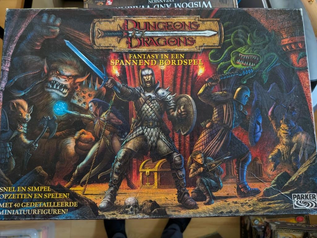 Dungeon and dragons bordspel Parker - Nederlands, Hobby & Loisirs créatifs, Enlèvement, Utilisé
