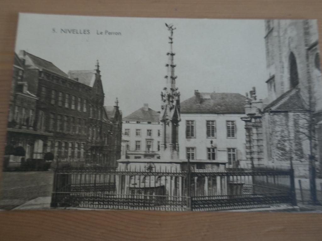 nivelles the platform, Collections, Envoi, Non affranchie, Brabant Wallon