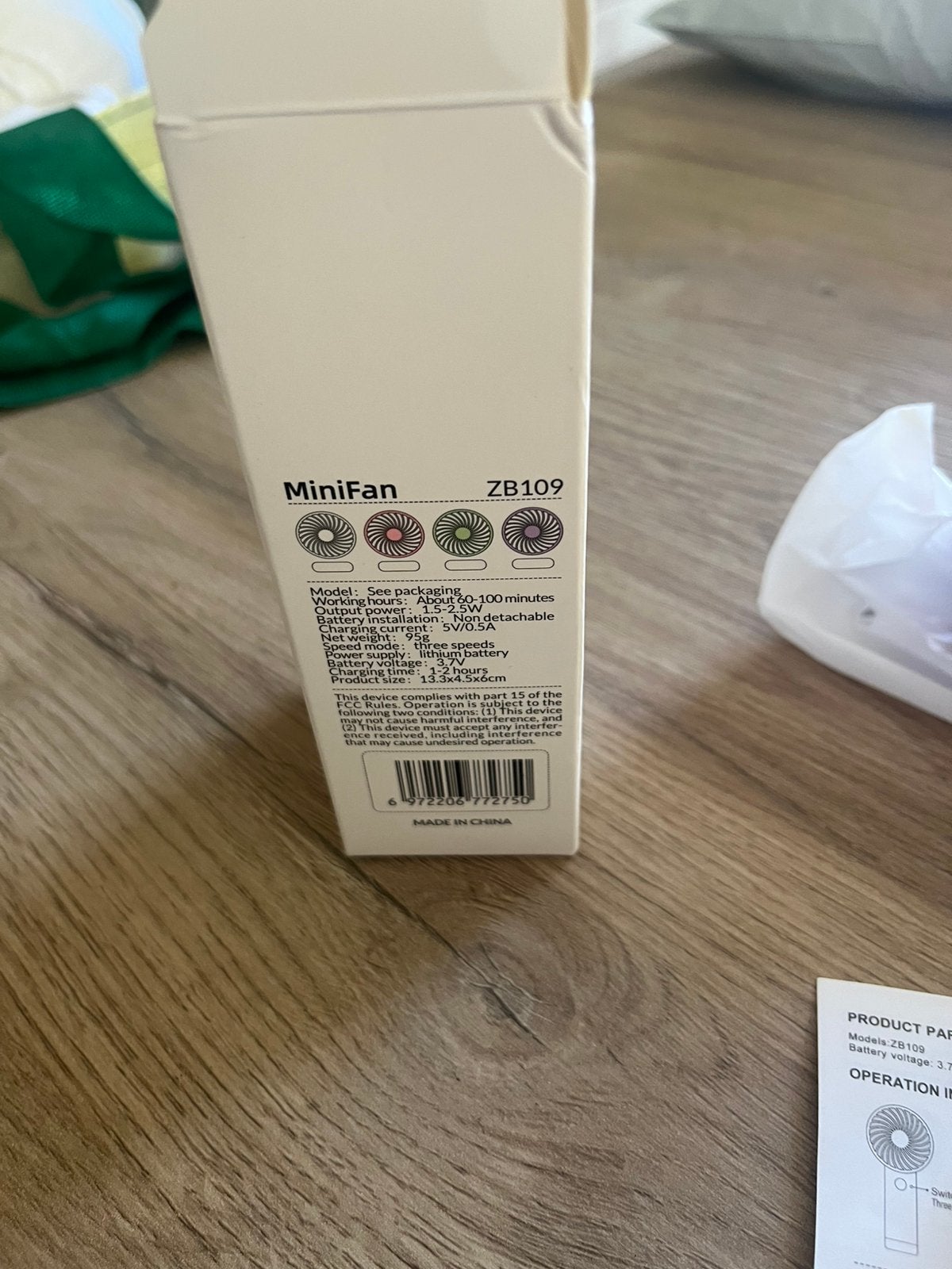 Mini ventilator, Elektronische apparatuur, Ventilatoren, Ophalen, Nieuw