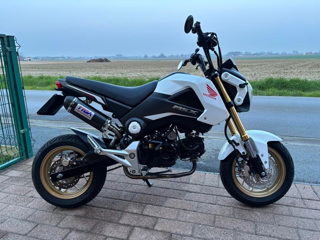Honda msx 125cc, Sportuitlaat, Particulier, 11 kW of minder, Handgeschakeld