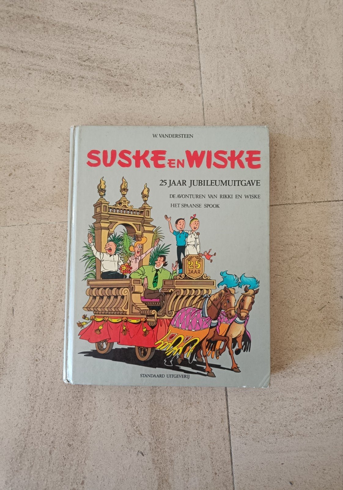 Suske et Wiske — Édition 25e anniversaire 1973, Enlèvement ou Envoi, Utilisé