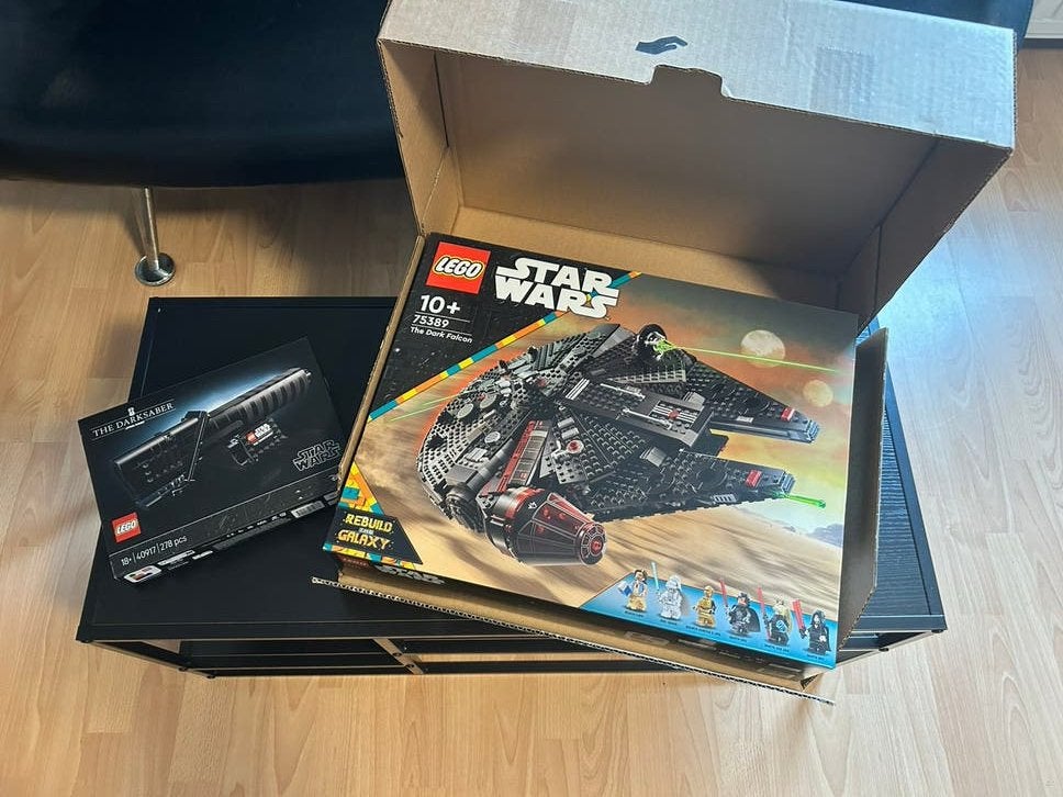 LEGO Star Wars 75389 The Dark Falcon - GLOEDNIEUW, Star Wars, Lego, Nieuw, Ophalen of Verzenden