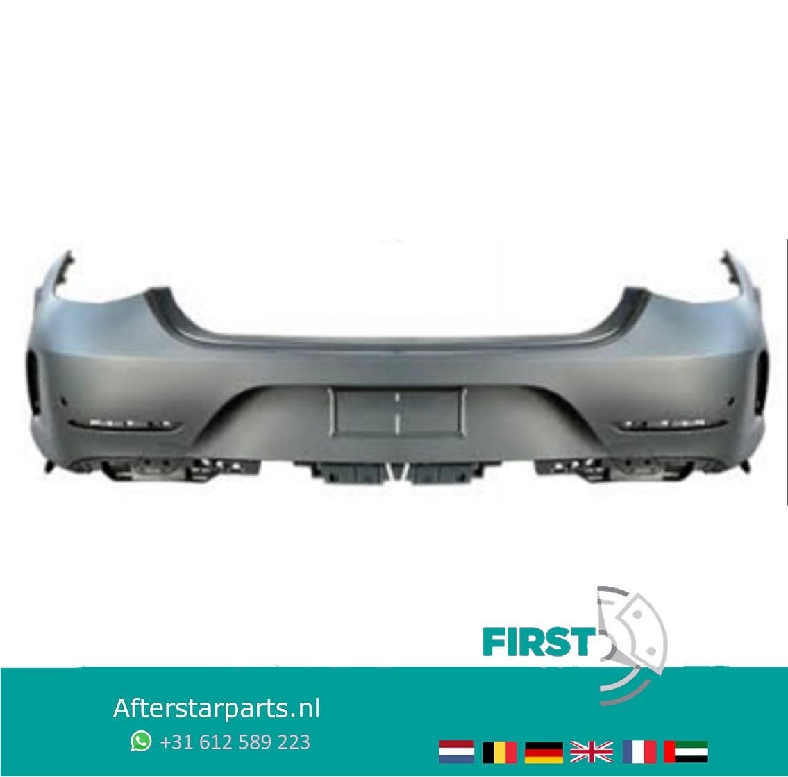 W257 CLS AMG LOOK ACHTERBUMPER CLS43 BUMPER PACK 2018-2026 (, Ophalen of Verzenden, -, -, -