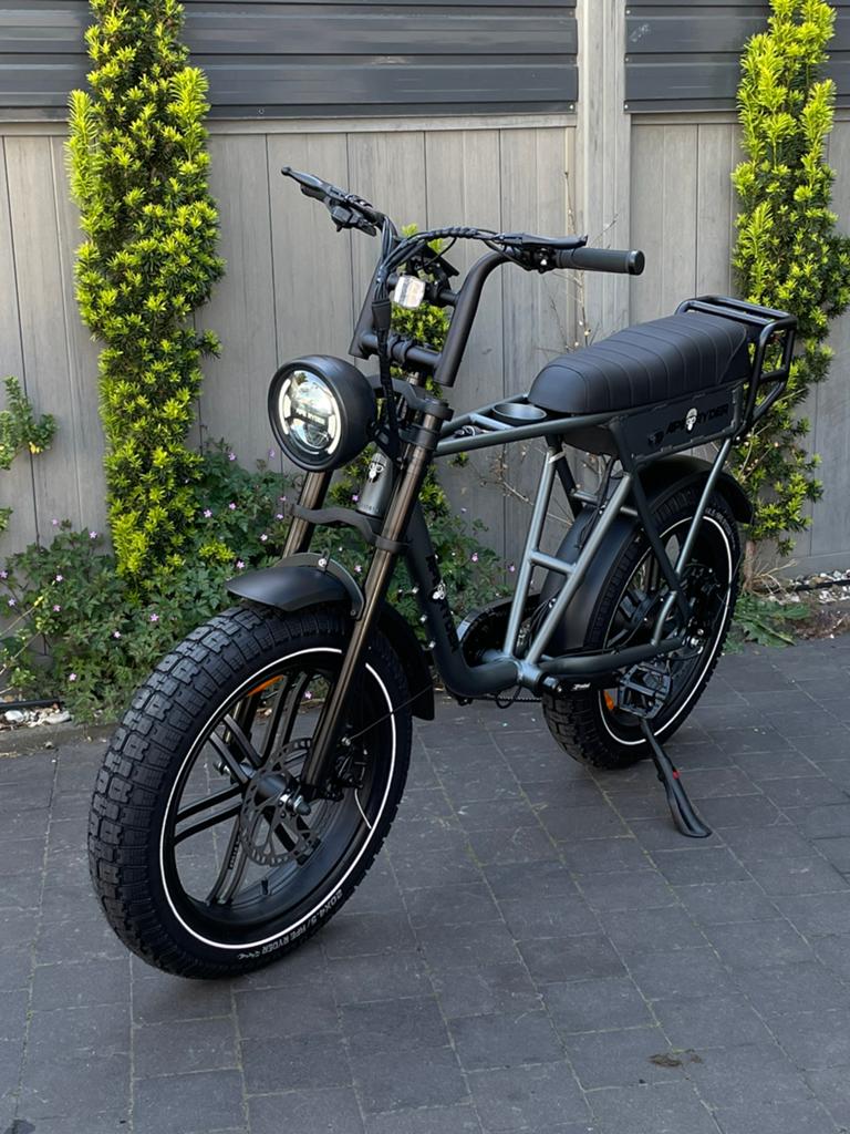 Nieuwe Fatbike | Antraciet |60km Bereik |250W Elektro Motor, Overige merken, Ape, A10 Pro, Nieuw