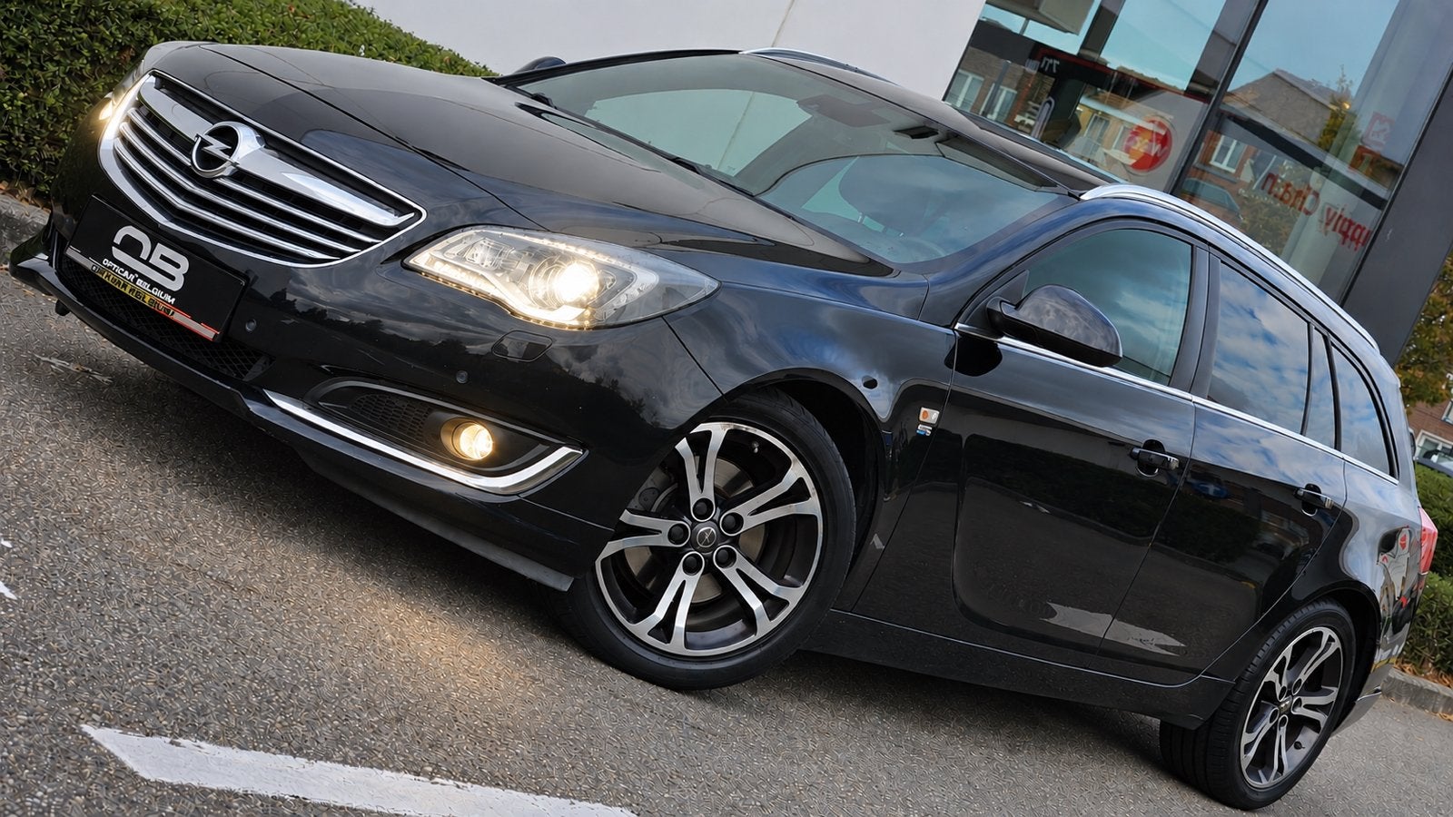 Opel Insignia OPC Line 1 eigen Carpass, Euro 5, Blauw, Leder, Bedrijf