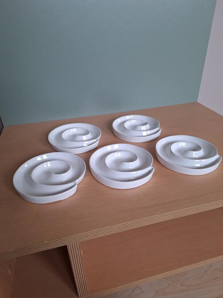 5 serveer schalen, Ophalen of Verzenden