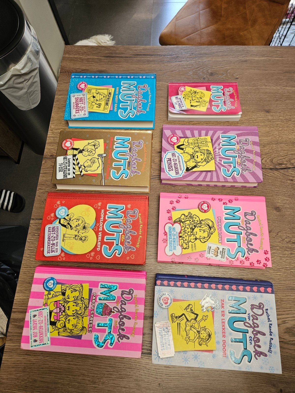 dagboek van ee muts, Boeken, Ophalen