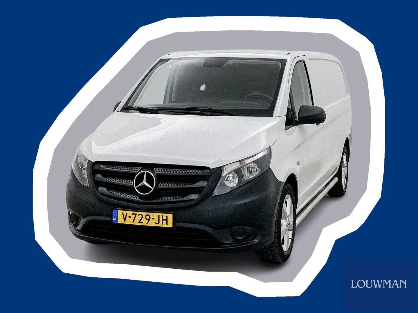 Mercedes-Benz Vito 111 CDI Lang Cruise control Trekhaak Airc, Auto's, 164 g/km, Wit, Mercedes-Benz, Bedrijf