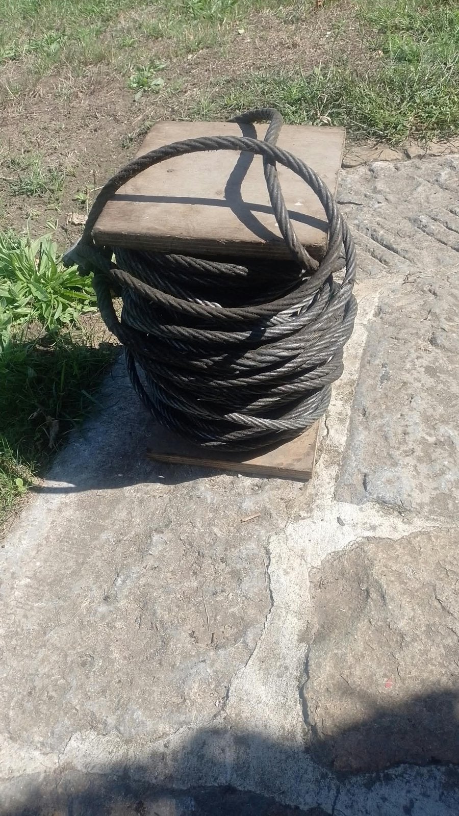 Stalen kabel, Ophalen, Zo goed als nieuw