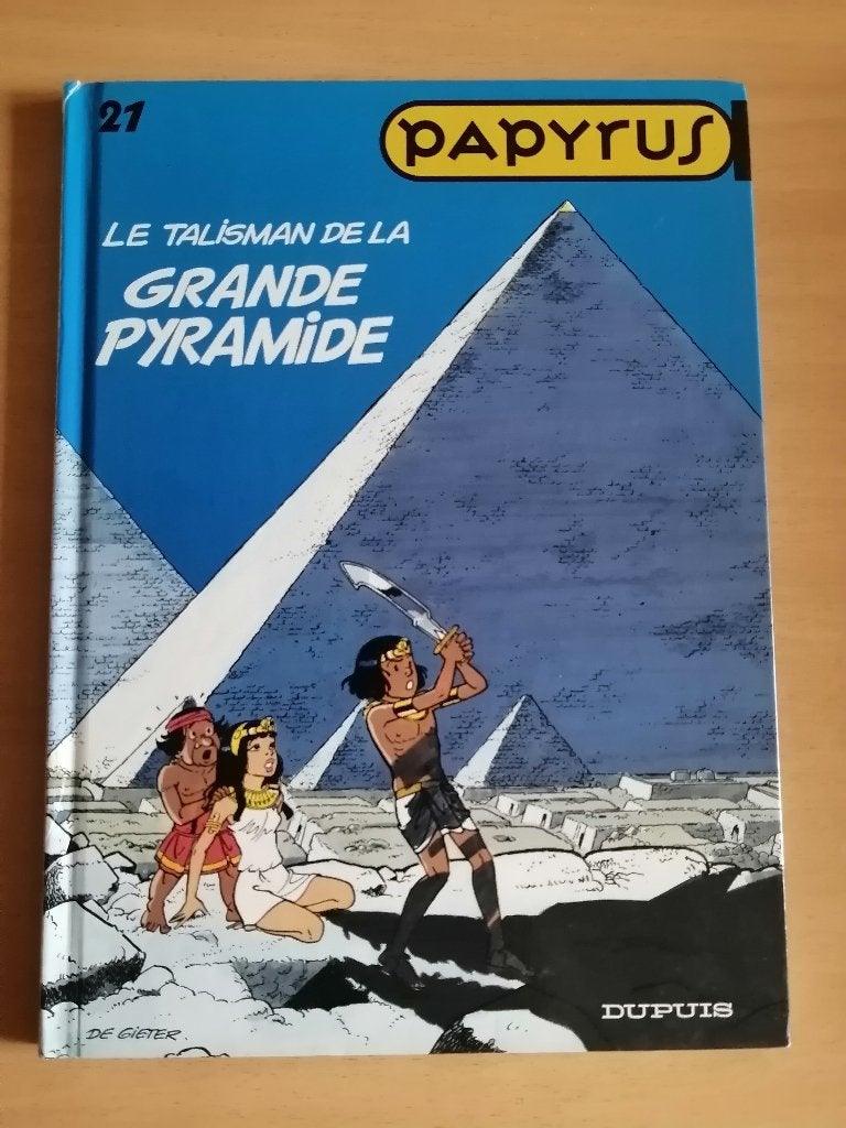 BD Papyrus 21. Le talisman de la grande pyramide de DeGieter, Livres, Enlèvement ou Envoi