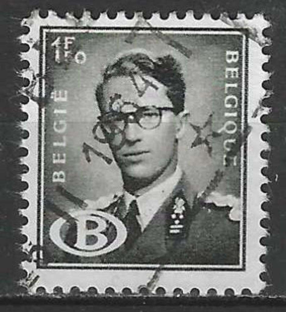 Belgie 1954/1970 - Yvert/OBP 57SE - Koning Boudewijn (ST), Verzenden, Gestempeld, Gestempeld, Staatshoofden