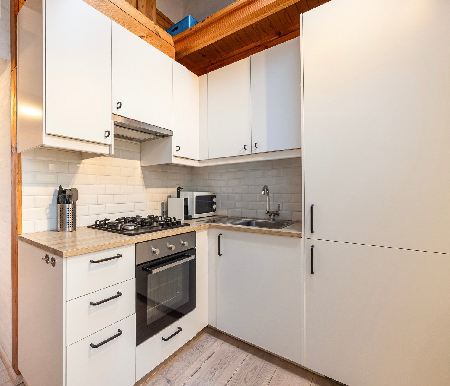 Cuisine IKEA avec électroménagers – à démonter soi-même, Enlèvement, Utilisé, Blanc, Cuisine d'angle