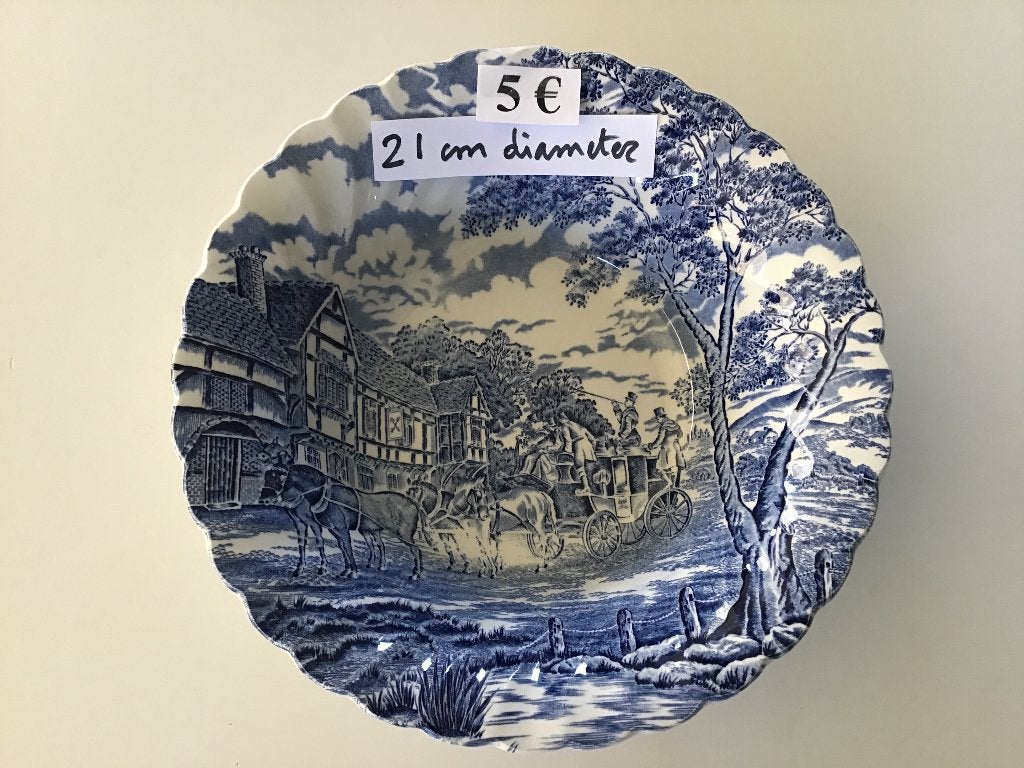 10 tal schalen aan 5 euro per schaal, Ophalen of Verzenden, Zo goed als nieuw