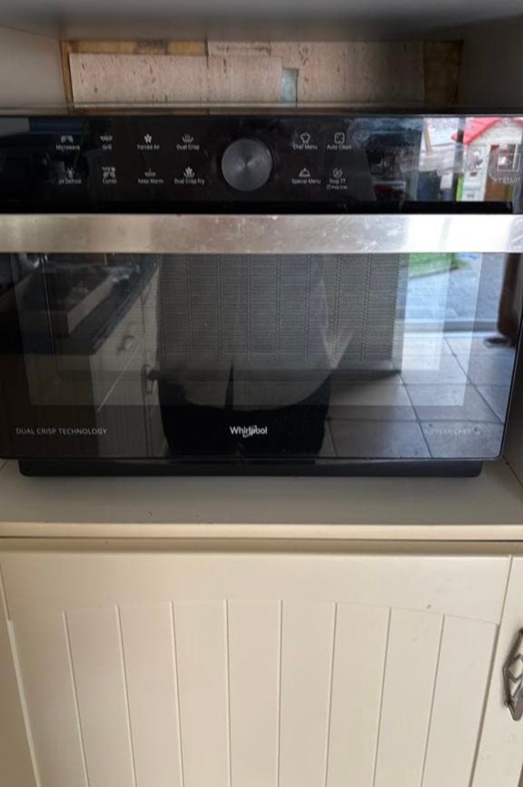 Combi-oven ook microgolfoven, Elektronische apparatuur, Ovens, Ophalen, Whirlpool, Draaiplateau, Vrijstaand