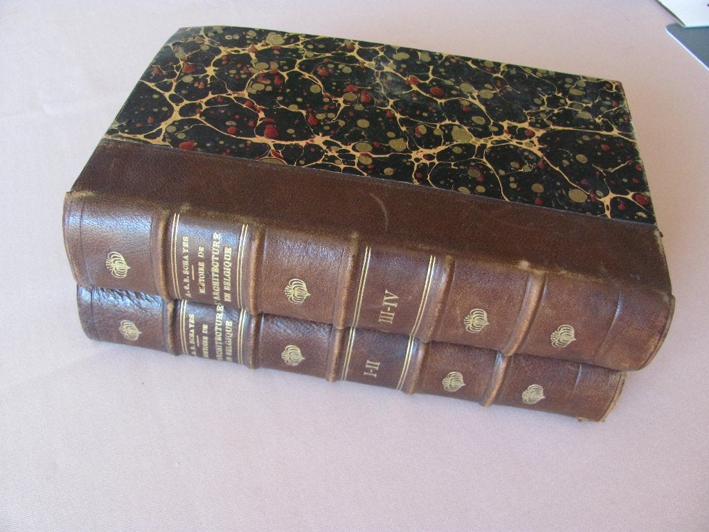 Schayes, Histoire de l'architecture en Belgique (2 tomes), Livres, Enlèvement ou Envoi, Antoine Guillaume Bernard Schayes, Utilisé