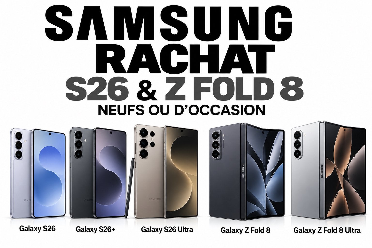 📱Rachat Samsung Z Fold 8 Piéce/Lot Export Afrique Cash ✅, Ophalen, Zo goed als nieuw