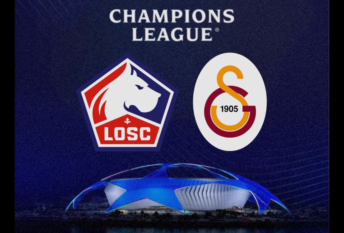 2 places pour Lille-Galatasaray, Tickets & Billets
