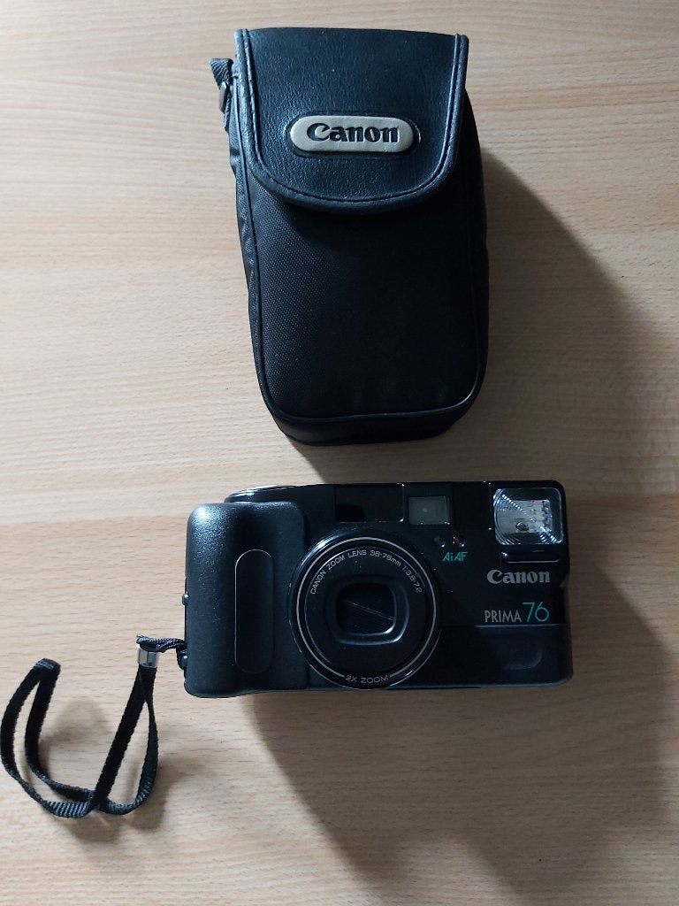 ANALOGE COMPACTCAMERA CANON '90, TV, Hi-fi & Vidéo, Enlèvement, Utilisé, Compact, Canon