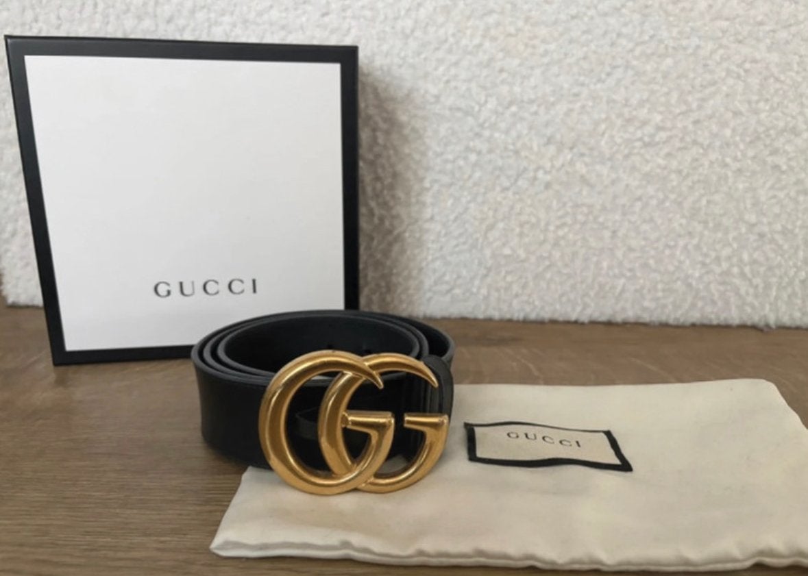 Gucci riem | maat 80/32 | inclusief dustbag, doos en zak, Kleding | Dames, Riemen en Ceinturen, Ophalen, 80 tot 90 cm, 5 cm of meer