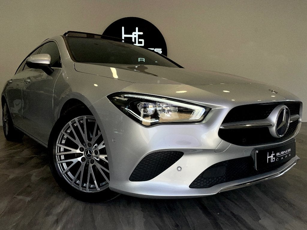 Mercedes-Benz CLA 200 d SHOOTING BREAK/ PACK SPORT/ LED, CLA, Leder, Bedrijf, Zilver of Grijs