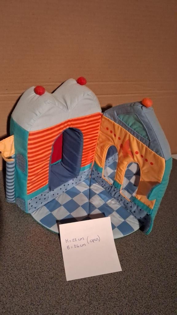 Stoffen huisje, Ophalen of Verzenden, Zo goed als nieuw, Middelgroot (20 tot 80 cm)