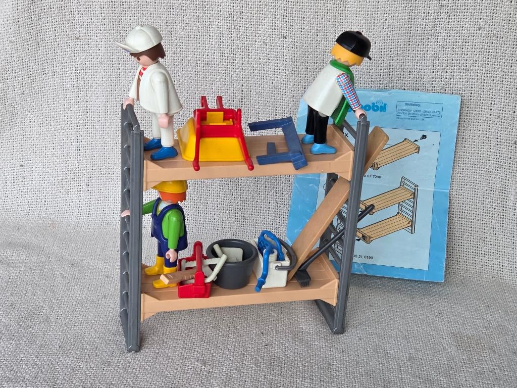 Playmobil Werkmannen (3833), Kinderen en Baby's, Speelgoed | Playmobil, Ophalen of Verzenden, Gebruikt, Los Playmobil