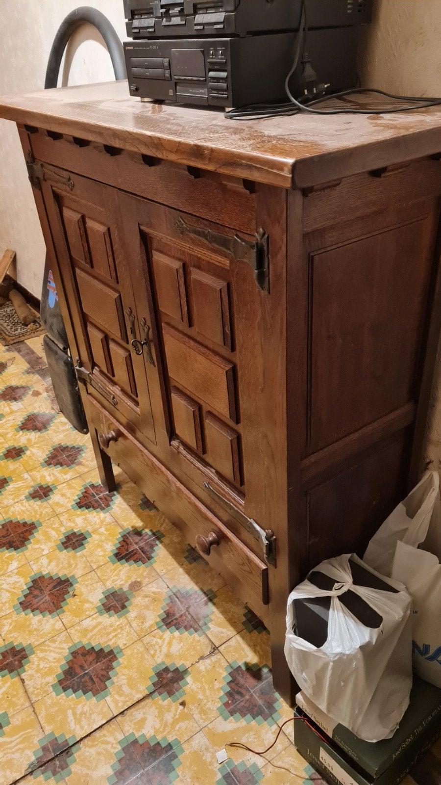 dressoir, Ophalen