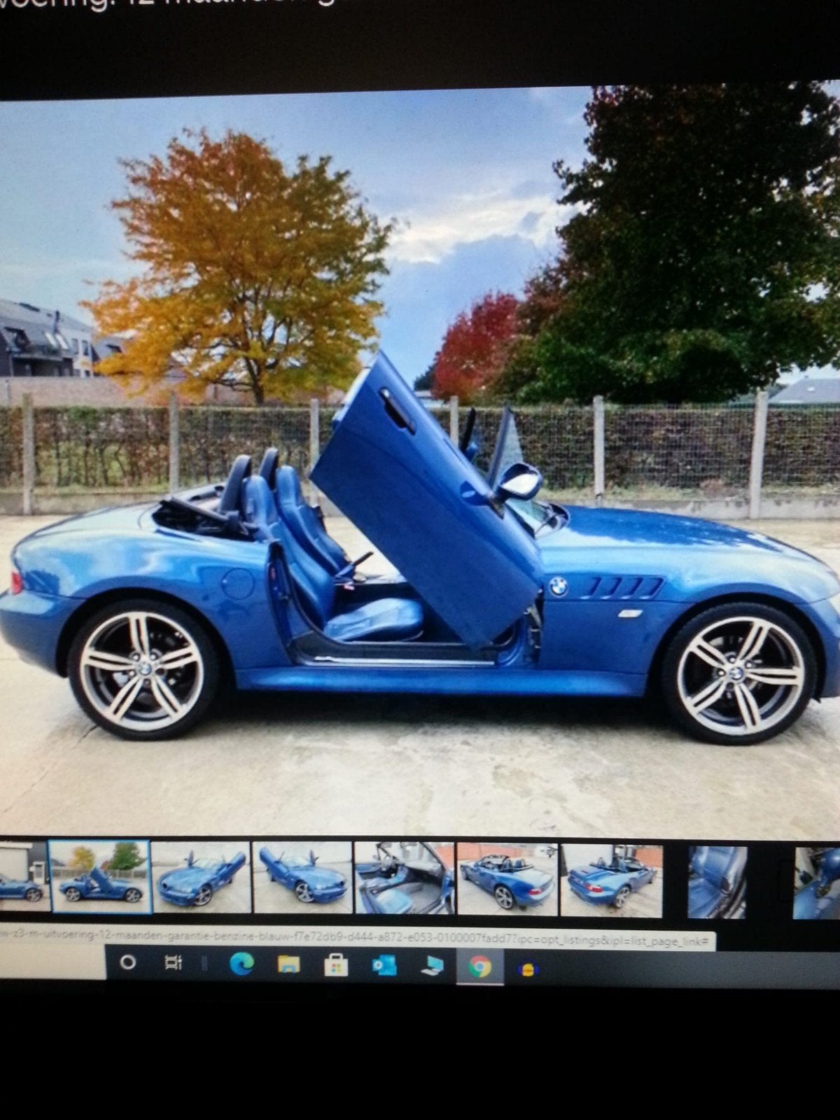 Carrosserie large du cabriolet BMW Z3., Autos, Achat, Cabriolet, Boîte manuelle, 2 portes
