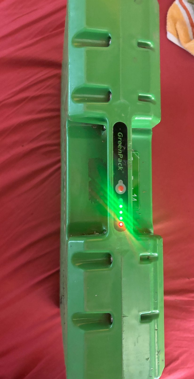 krachtige GreenPack 1.0 Lithium-ion accu, Ophalen, Zo goed als nieuw