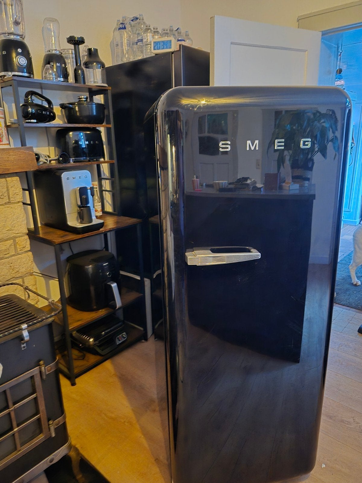 SMEG koelkast, Ophalen