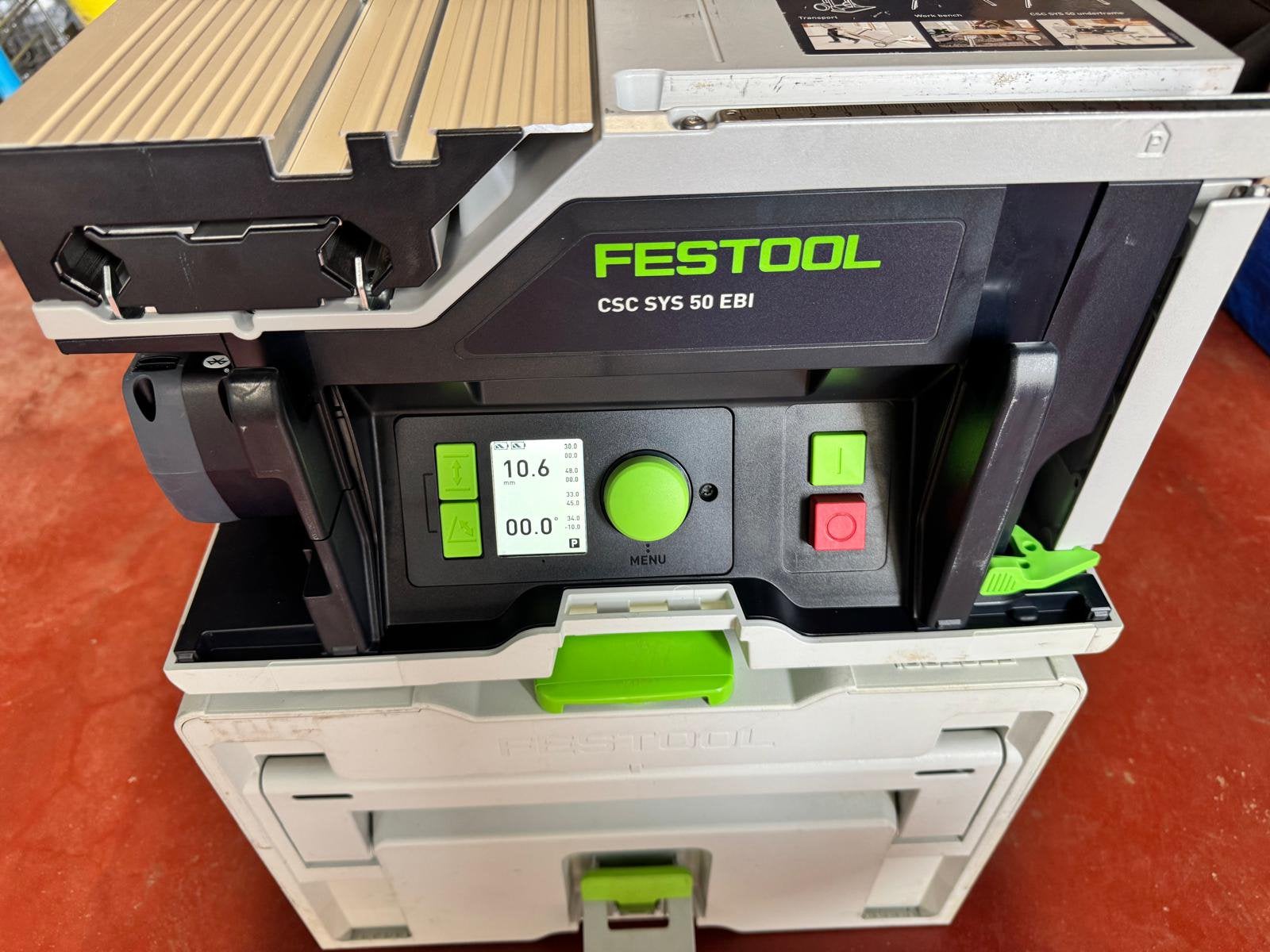 Festool, Ophalen, Zo goed als nieuw