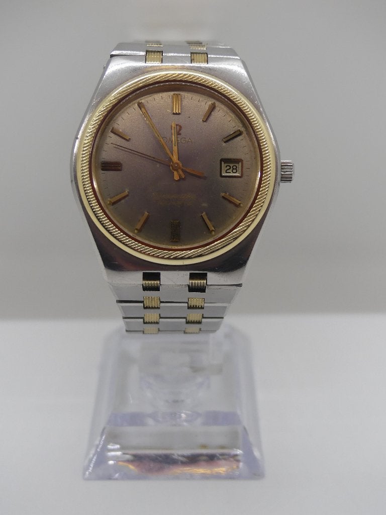 Omega Seamaster Quartz–Référence DD396.0873–Acier & Or 14 ct, Bijoux, Sacs & Beauté, Montre-bracelet, Enlèvement ou Envoi, Acier