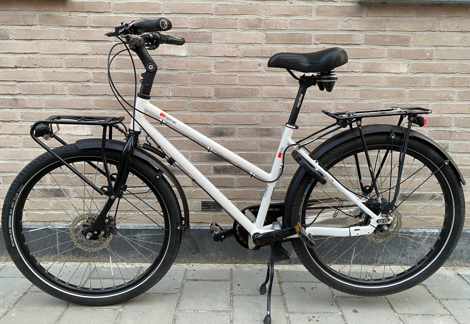 Fiets vsf velo Velo de ville, Zo goed als nieuw, Minder dan 47 cm, Schijfrem, Ophalen