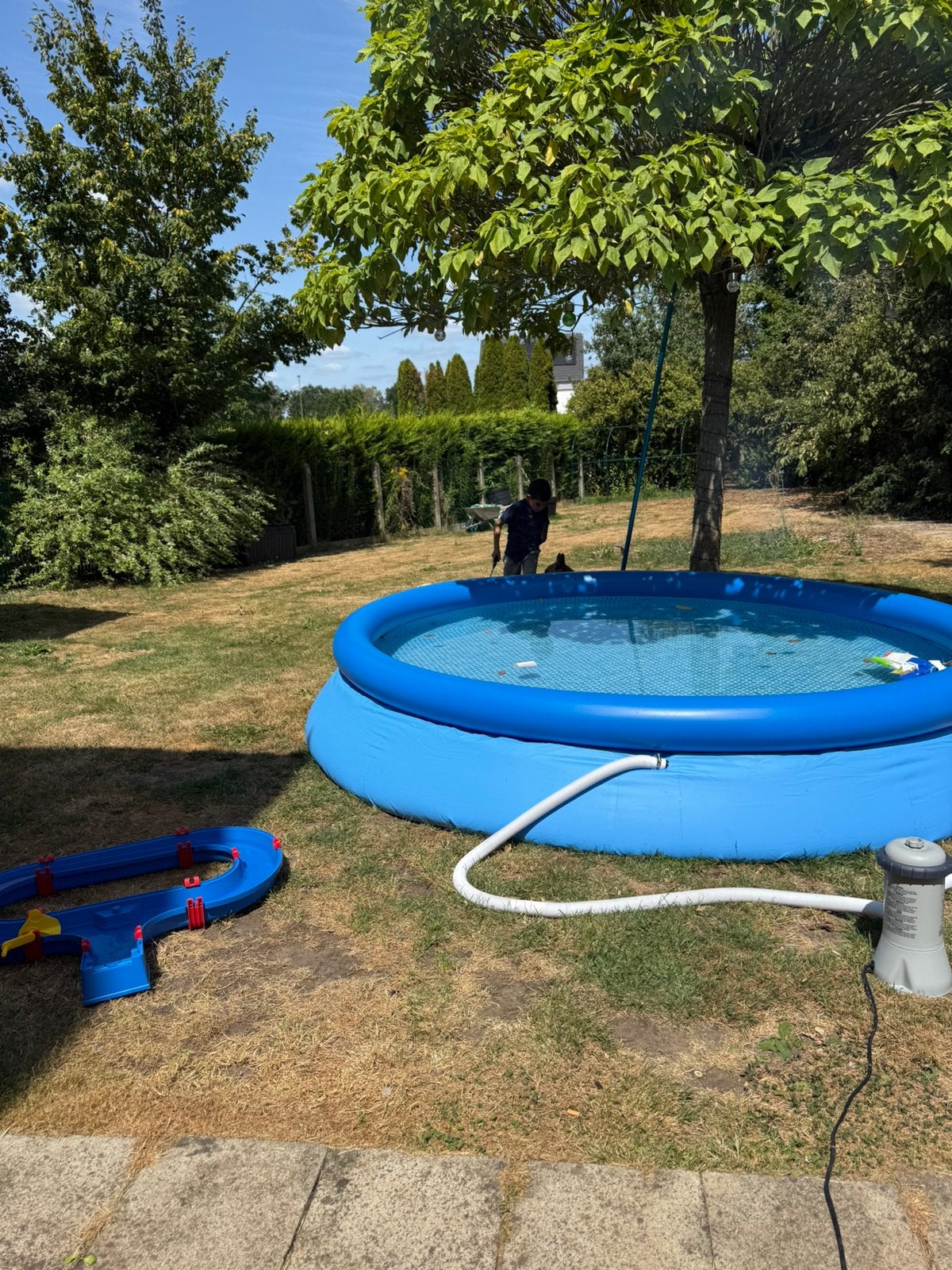 Gratis zwembad, Tuin en Terras, Ophalen, Zo goed als nieuw