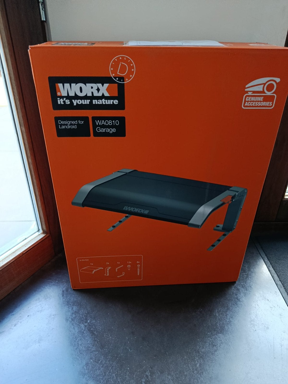 Garage voor robotmaaier Worx, Ophalen, Nieuw