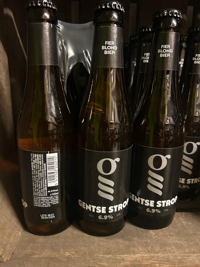 Bier: Gentse Strop: 24st - 33 cl (tht: 5/4/2028), Verzamelen, Ophalen, Nieuw, Flesje(s), Overige merken