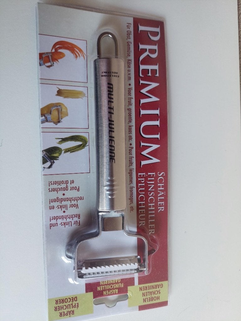 Premium RVS Dunschiller- NIEUW -Multi & Julienne, Neuf, Autres marques, Trancheuse, Autres matériaux