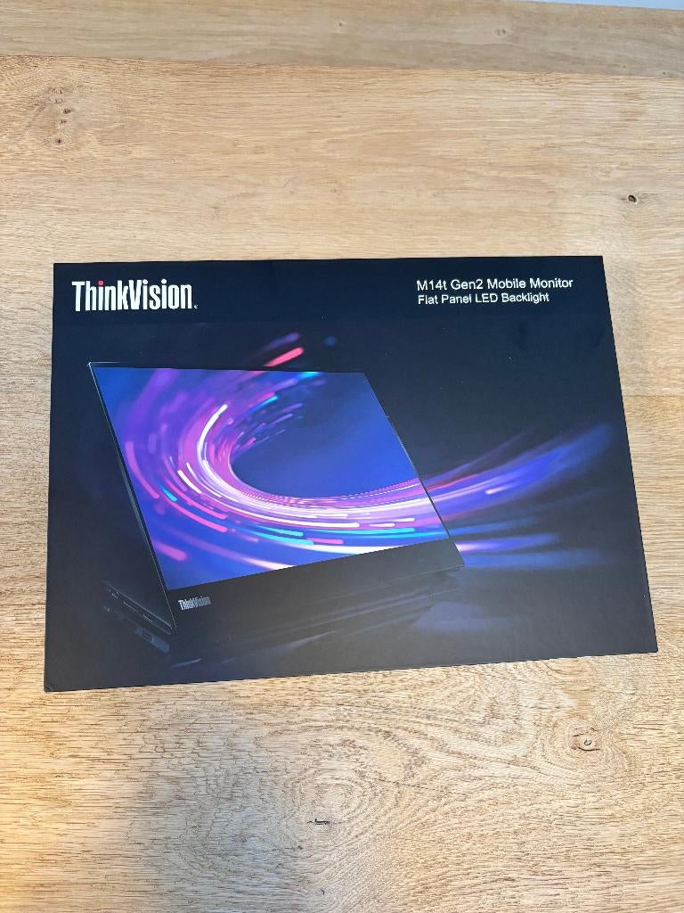 Ecran portable Lenovo ThinkVision, Enlèvement ou Envoi, Comme neuf, USB-C, LED
