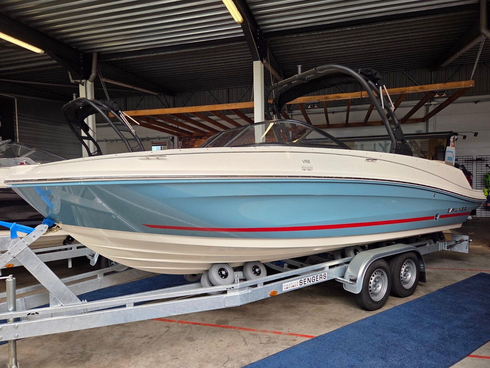 Bayliner VR6 - 4.5L - tower/bimini - nieuw - prachtige boot, Ophalen, Zo goed als nieuw, Bayliner, 200 pk of meer