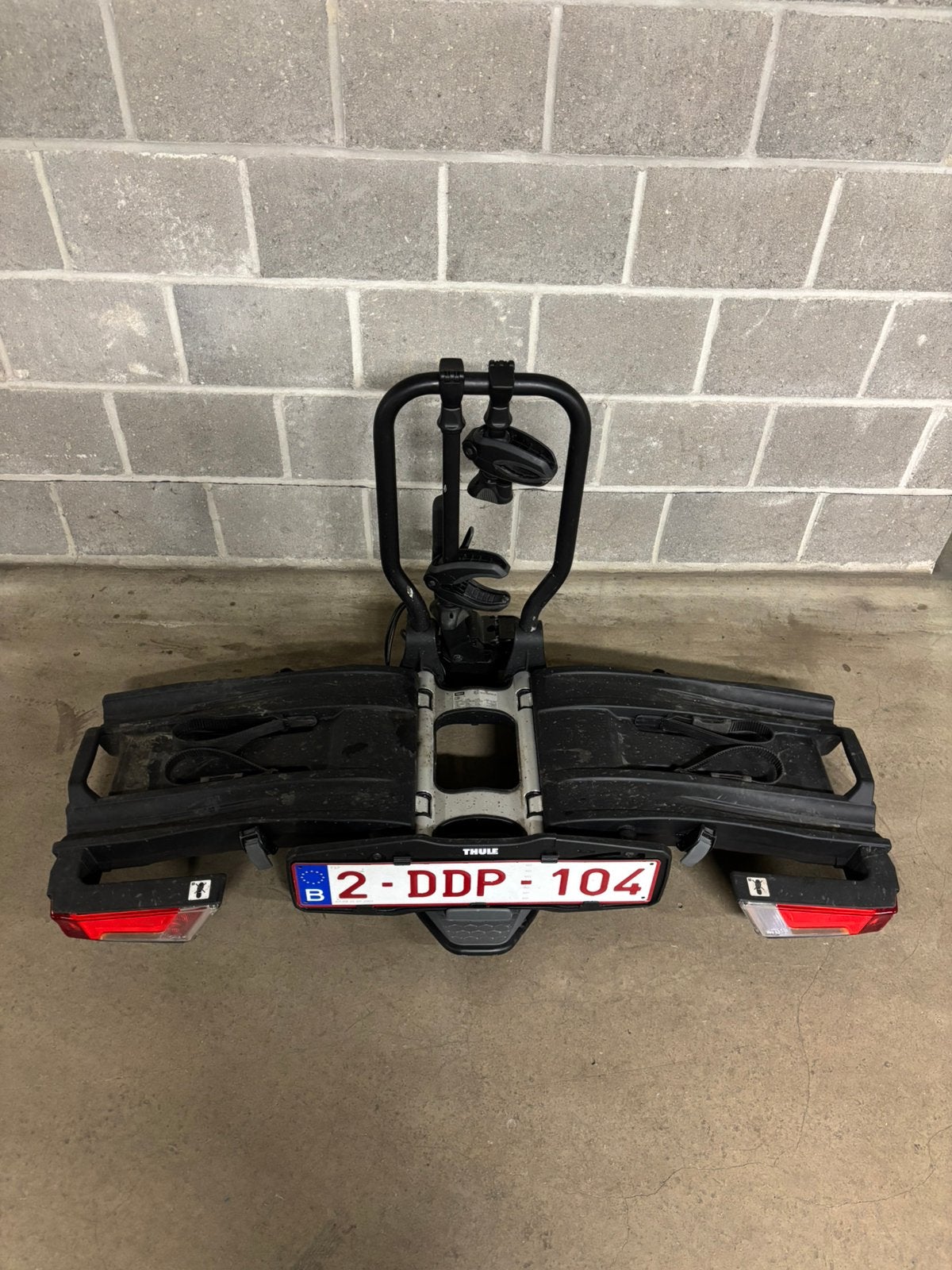 Thule Easyfold XT 933, Auto diversen, Ophalen of Verzenden, Zo goed als nieuw, Brede banden, 2 fietsen