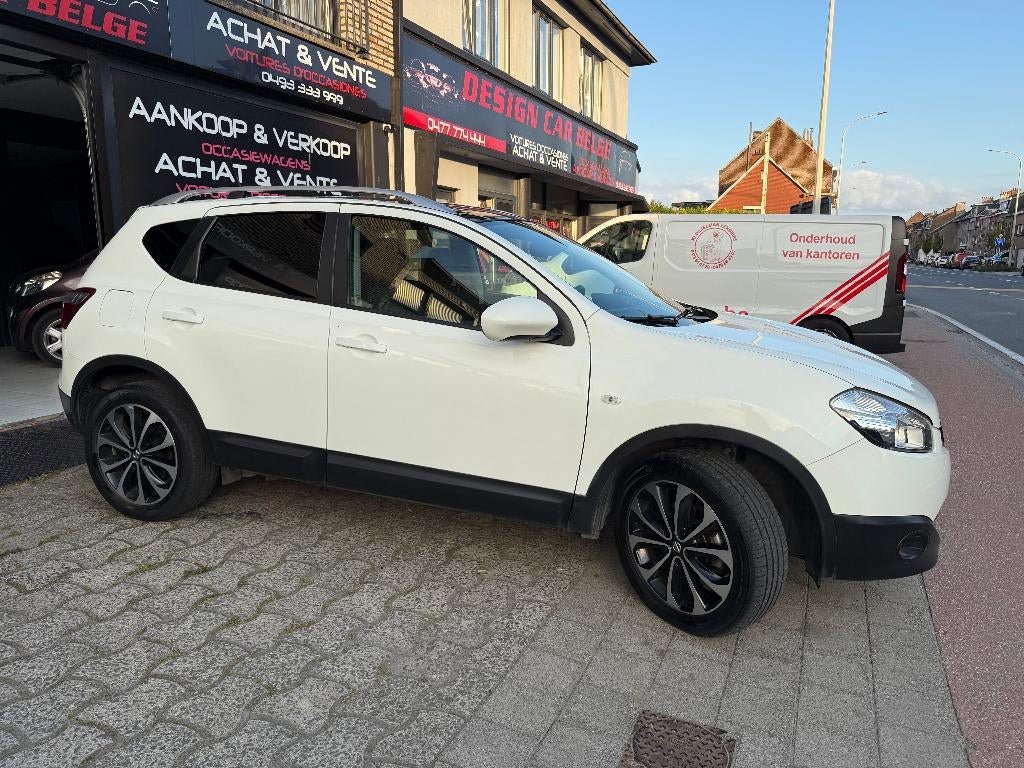 Nissan Qashqai 1.6DCI Panoramavigatie 125 km, Euro 5, Wit, Bedrijf, Qashqai