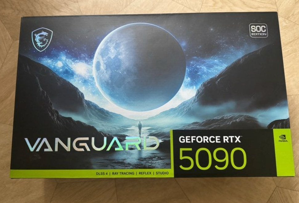RTX 5090 (MSI Vanguard), GDDR6, Churchilllaan 202, 5705 BK Helmond, Pays-Bas, Comme neuf, HDMI