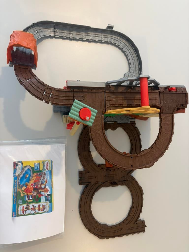 Thomas de trein rescue from misty island set, Kinderen en Baby's, Ophalen, Gebruikt