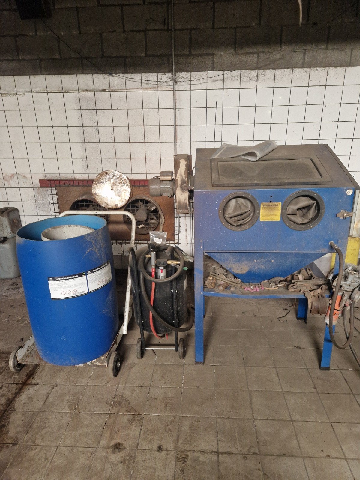 zandstralen, Doe-het-zelf en Bouw, Ophalen